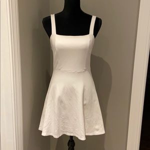 White Skater Dress